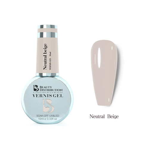 Vernis Semi-Permanent Neutral Beige 10ml : Le Nude Incontournable des Professionnels Beauty Distribution
