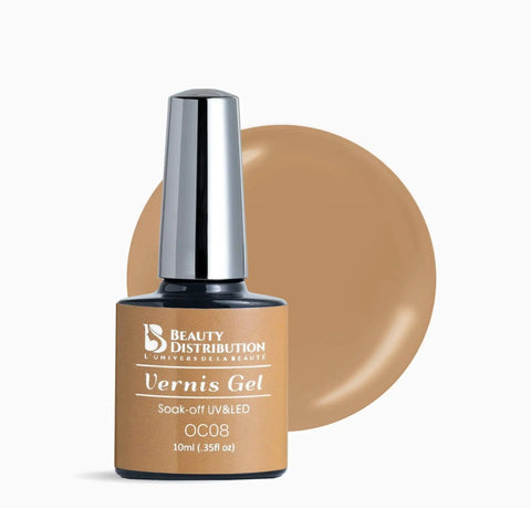Vernis Semi-Permanent Beauty Distribution  OC08 Caramel Nude Beauty Distribution