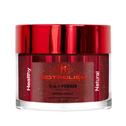 Poudre acrylique NotPolish OG 165 – Rose terracotta