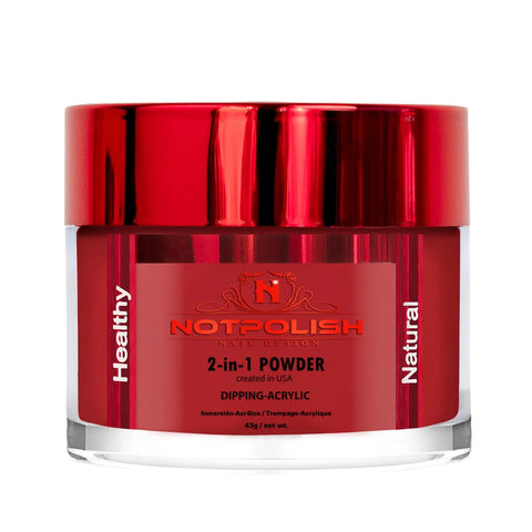 Poudre acrylique NotPolish OG 181 – Red Crush