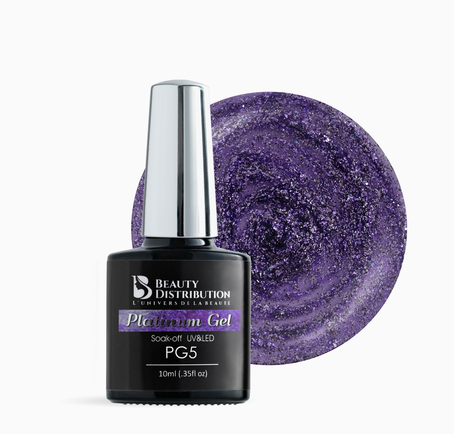 Platinium gel Violet glow  PG5 10ml