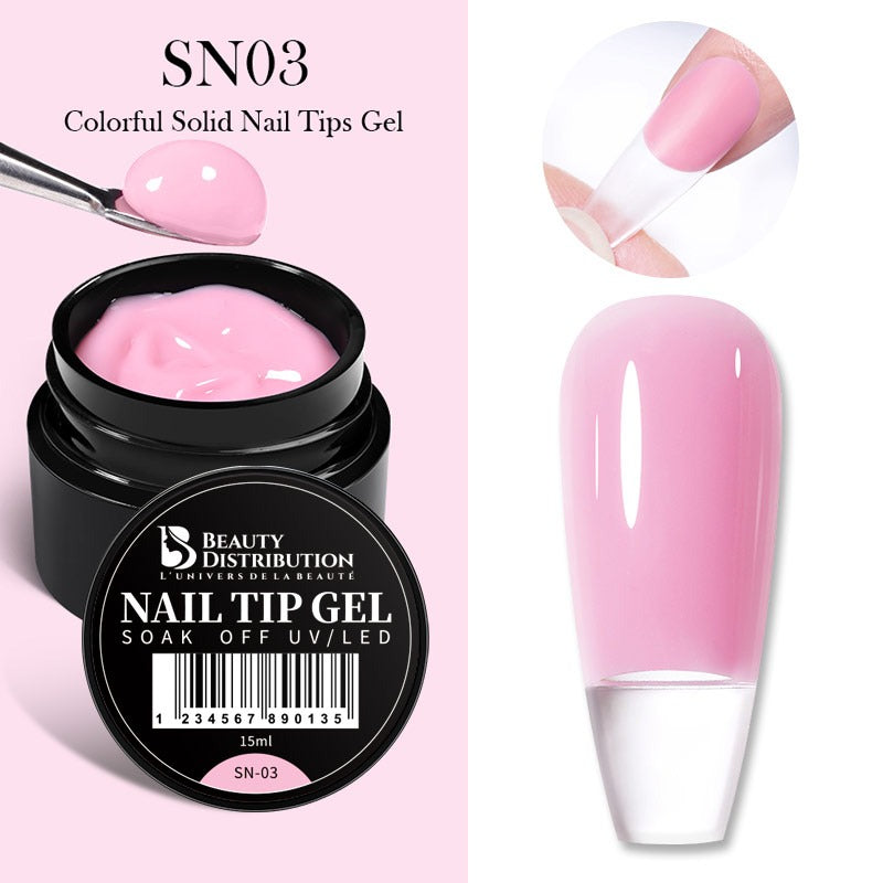 Nail tip gel 15 ml SN03 (gel adhesivo para instalación americana)