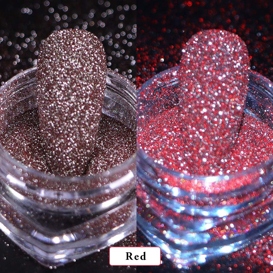 Reflective Glitter Red 5 Grams