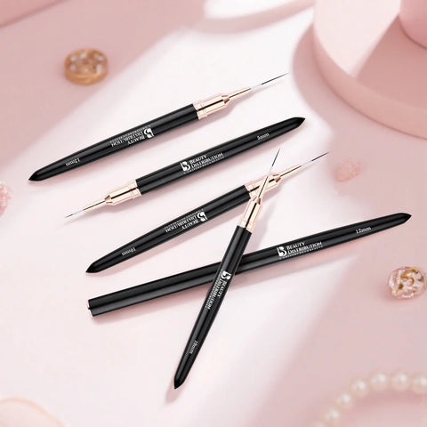Pinceau Liner 5mm  L'Arme Fatale du Micro-Nail Art Beauty Distribution