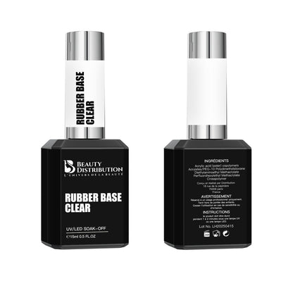 Rubber Base Clear 15ml  Sans HEMA ni TPO