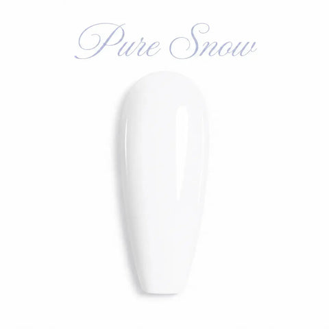 Vernis semi-permanent Pure Snow Blanc opaque UV/LED intense Beauty Distribution