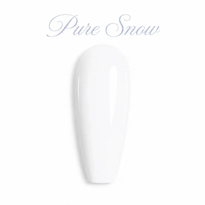 Vernis semi-permanent Pure Snow Blanc opaque UV/LED intense Beauty Distribution