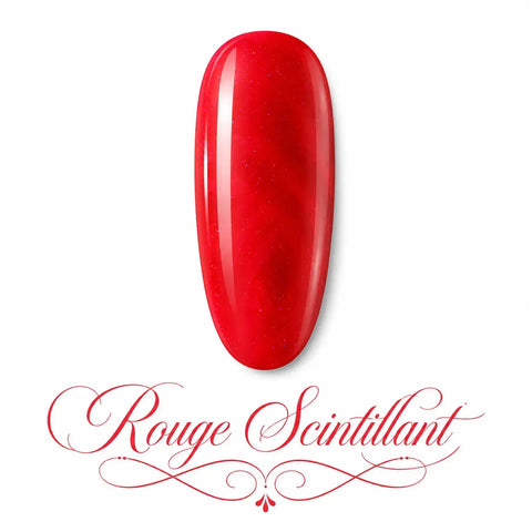 Vernis Semi-Permanent A129 Beauty Distribution : Le Rouge Scintillant Professionnel Beauty Distribution