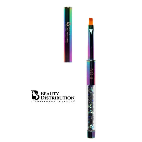 Pinceau gel strass N°6 Beauty Distribution