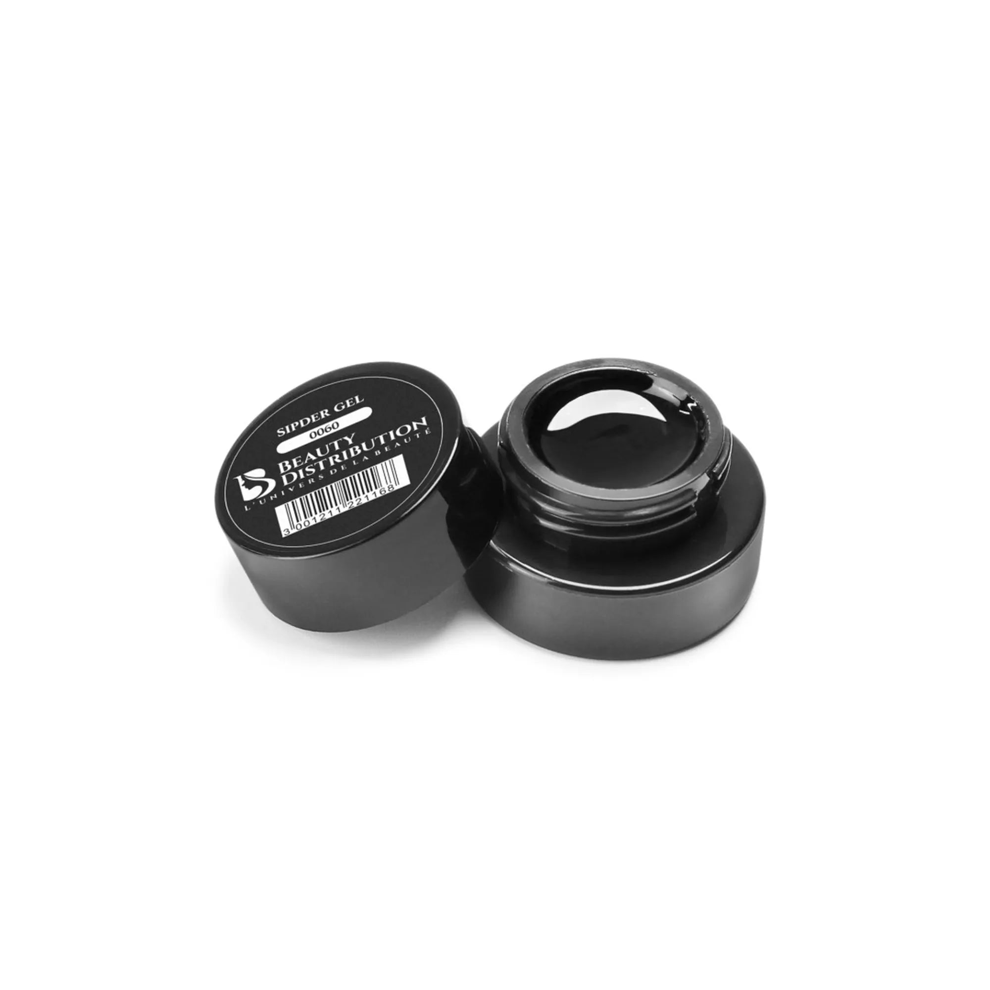 Spider Gel Noir (0060) – 5g  Précision Géométrique & Nail Art