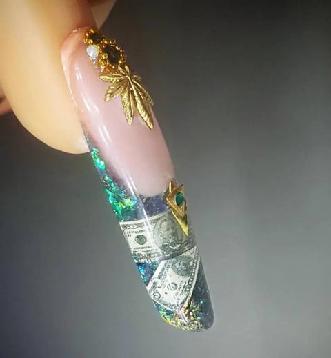 Stickers Ongles Dollars 