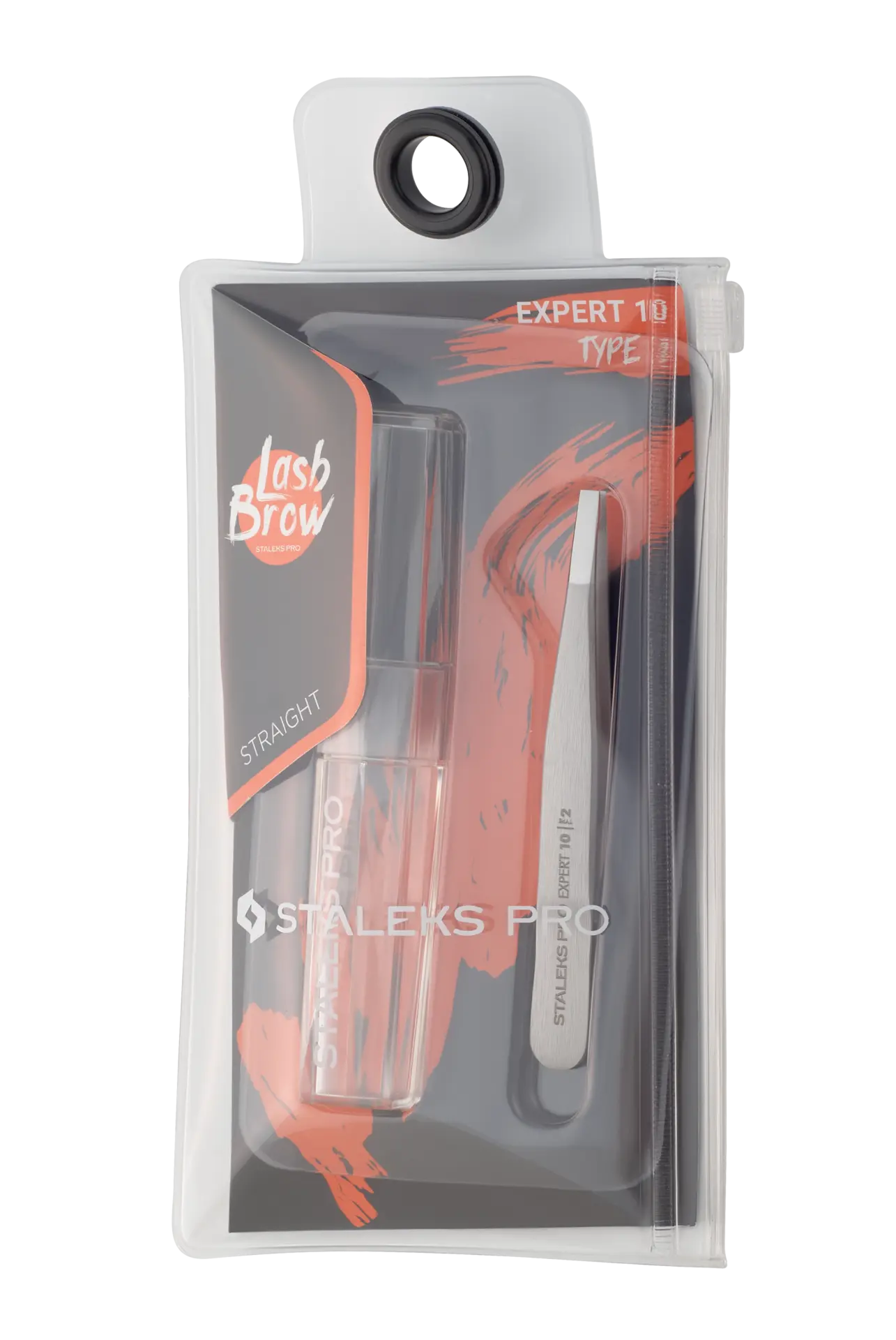 Pince à épiler Staleks Pro Expert TE-10/2 à mors droits et étroits