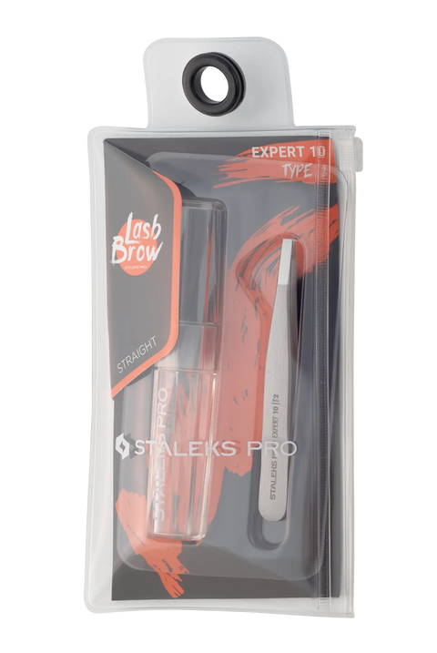 Pince à épiler Staleks Pro Expert TE-10/2 à mors droits et étroits