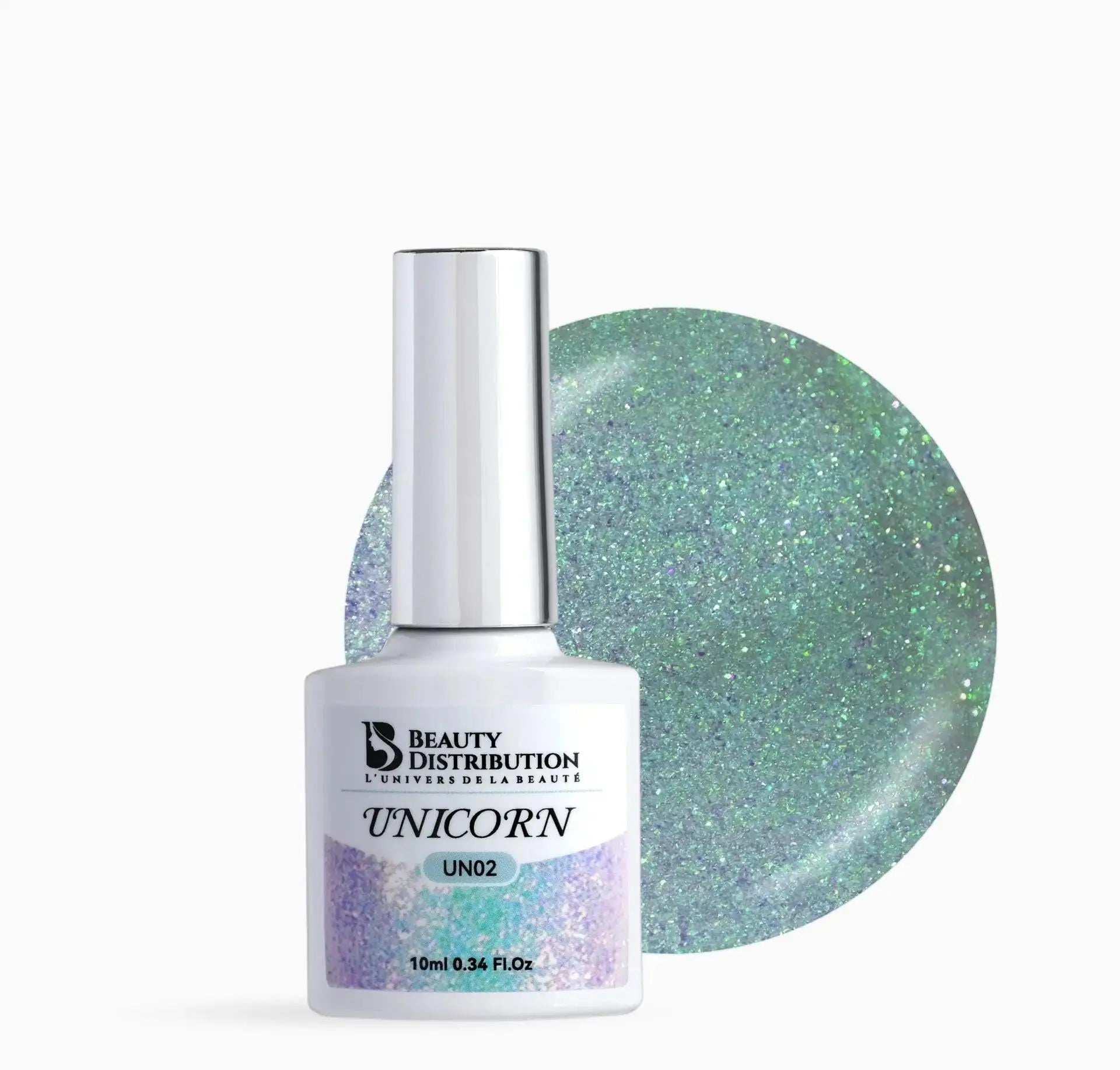 Kit Unicorn Mermaid Beauty Distribution Vernis Semi-Permanent Holographique Pro Beauty Distribution