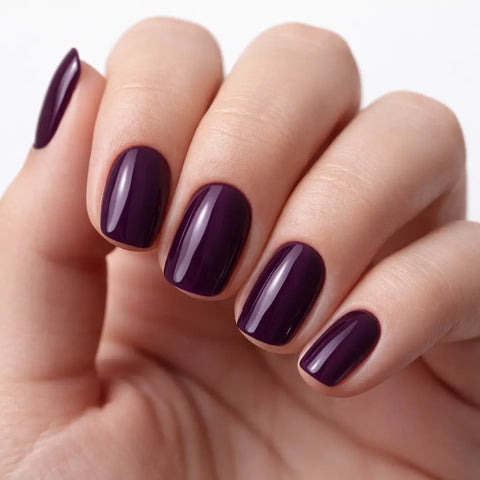 Vernis Gel A100 Irrésistible d'un Prune dark Impérial