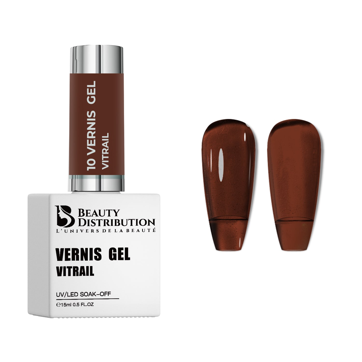  Vitrail Brun Foncé Marron 