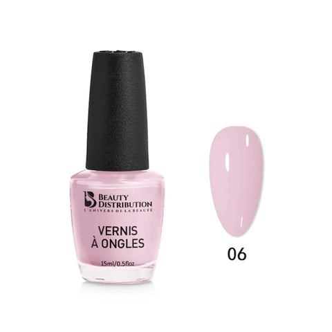 Vernis à Ongles Beauty Distribution 06  Rose Pastel 15ml 