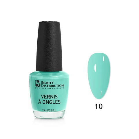 Vernis à Ongles Beauty Distribution n°10 Turquoise Aquatique  15ml