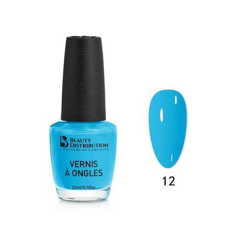 Vernis à Ongles Bleu n°12  Beauty Distribution 