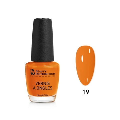 Vernis Orange n°19 Beauty Distribution  15ml