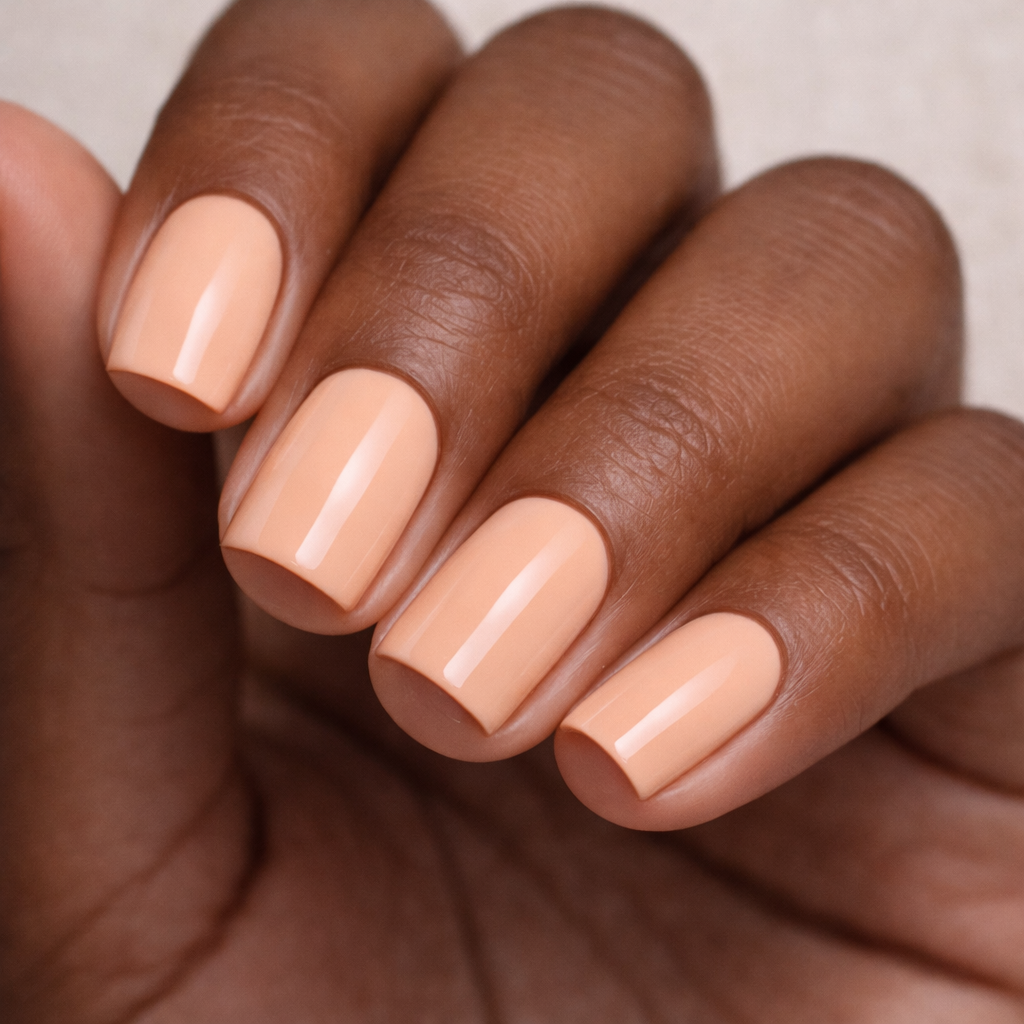 Vernis Semi-Permanent A010 – Pêche Abricot Pastel (10ml) 