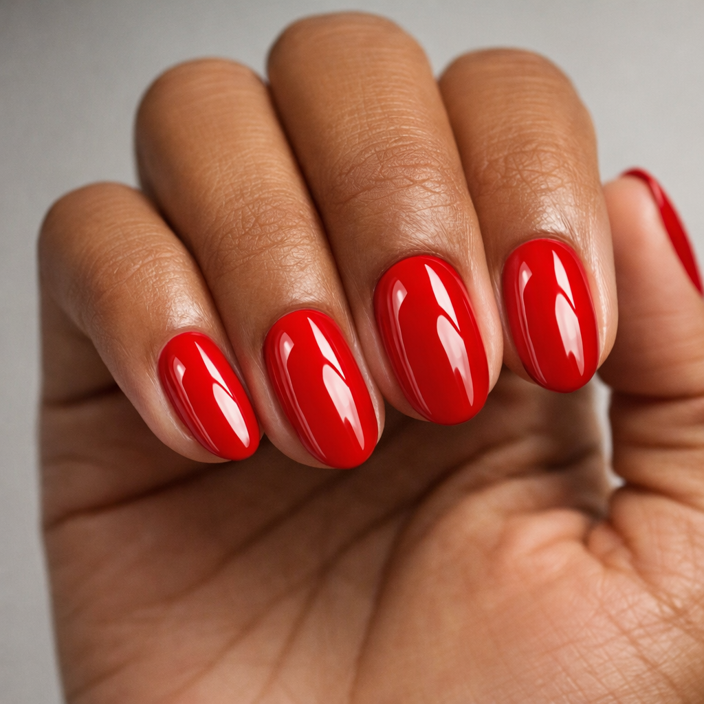 Vernis Semi-Permanent B392  Rouge Passion (10ml) – UV/LED