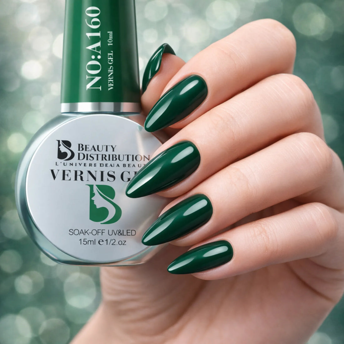  Teinte A160 Vert Émeraude Profond