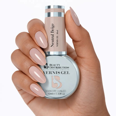 Vernis Semi-Permanent Neutral Beige 10ml : Le Nude Incontournable des Professionnels Beauty Distribution