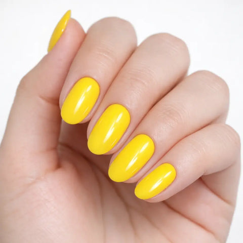 Vernis Semi-Permanent UV/LED A084 Jaune Solaire  