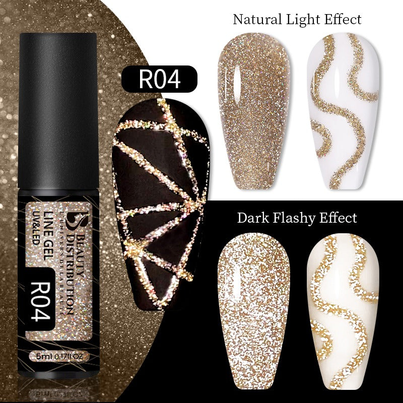 UV gel liner for nails R04
