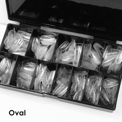 CAPSULES CLEAR FORME OVALE X 504 pcs