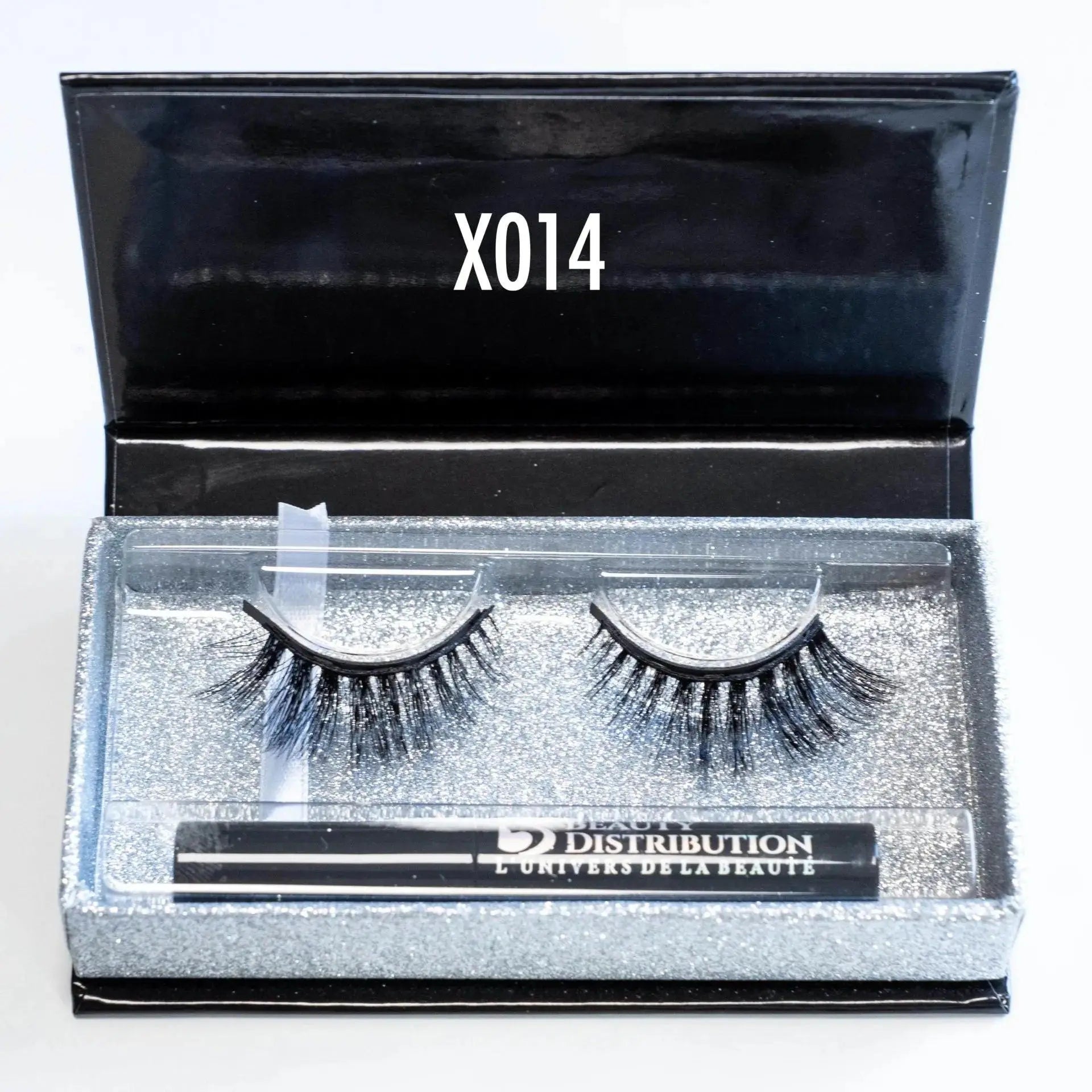 Kit Faux-Cils Aimantés X017 & Eye-Liner Magnétique  Qualité Mink Beauty Distribution
