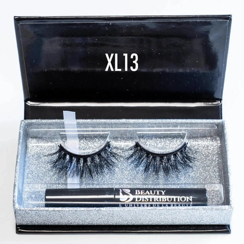 Faux-cils Mink Magnétiques - Faux-cils Aimantés XQ04 Beauty Distribution