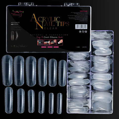 Capsules Pour Polygel - 12 tailles 240 pcs Beauty Distribution