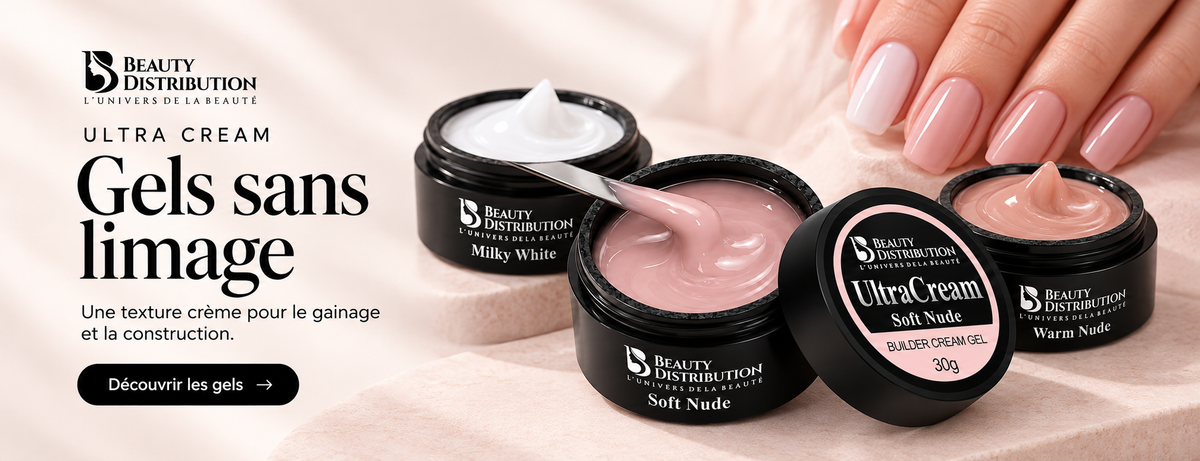 Gels sans limage Ultra Cream Beauty Distribution. Une texture crème pour le gainage et la construction. Découvrir les gels.