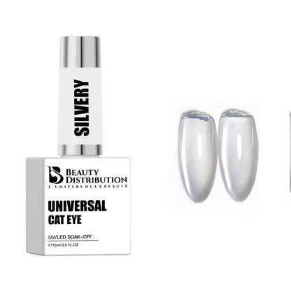 Vernis Semi-Permanent Universal Cat Eye – Silvery