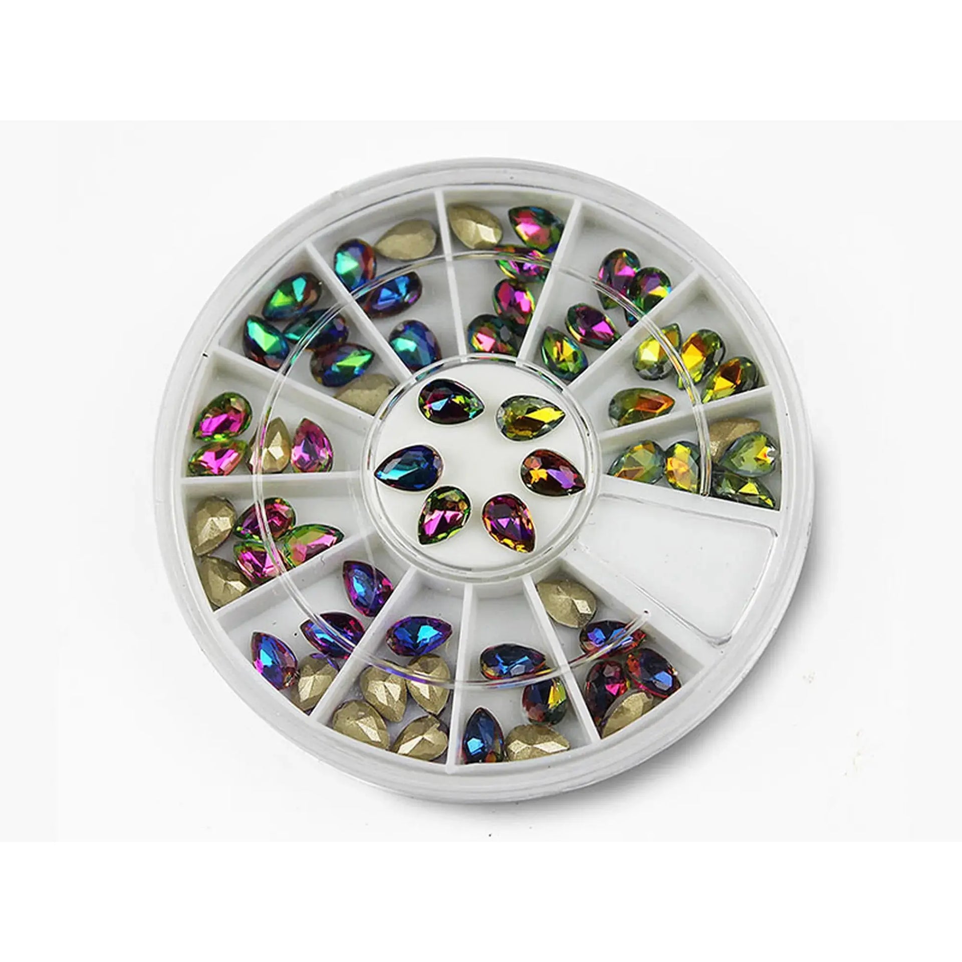 Strass Goutte RNAR-260 | Nail Art Reflets Holographiques | Qualité Pro