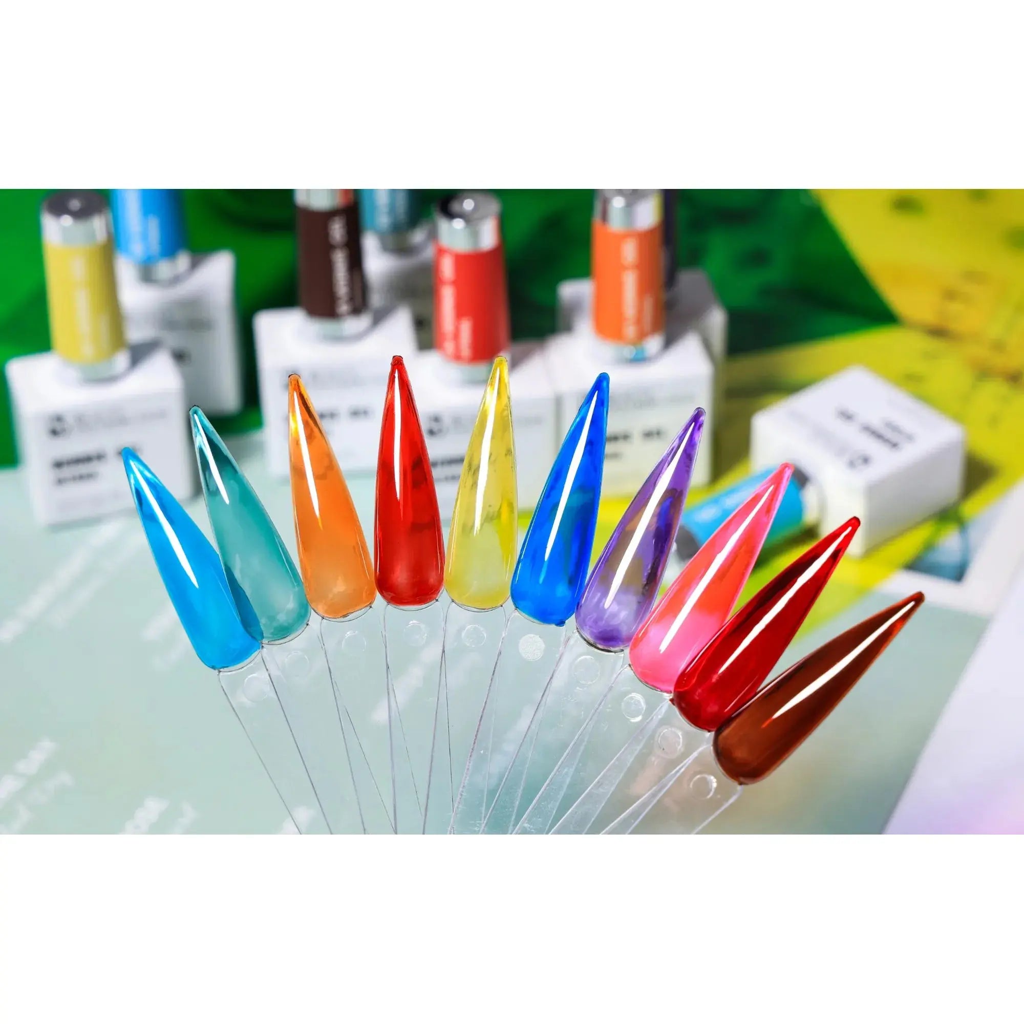 Vernis Gel UV/LED Vitrail Rose Vif N°08 Beauty Distribution