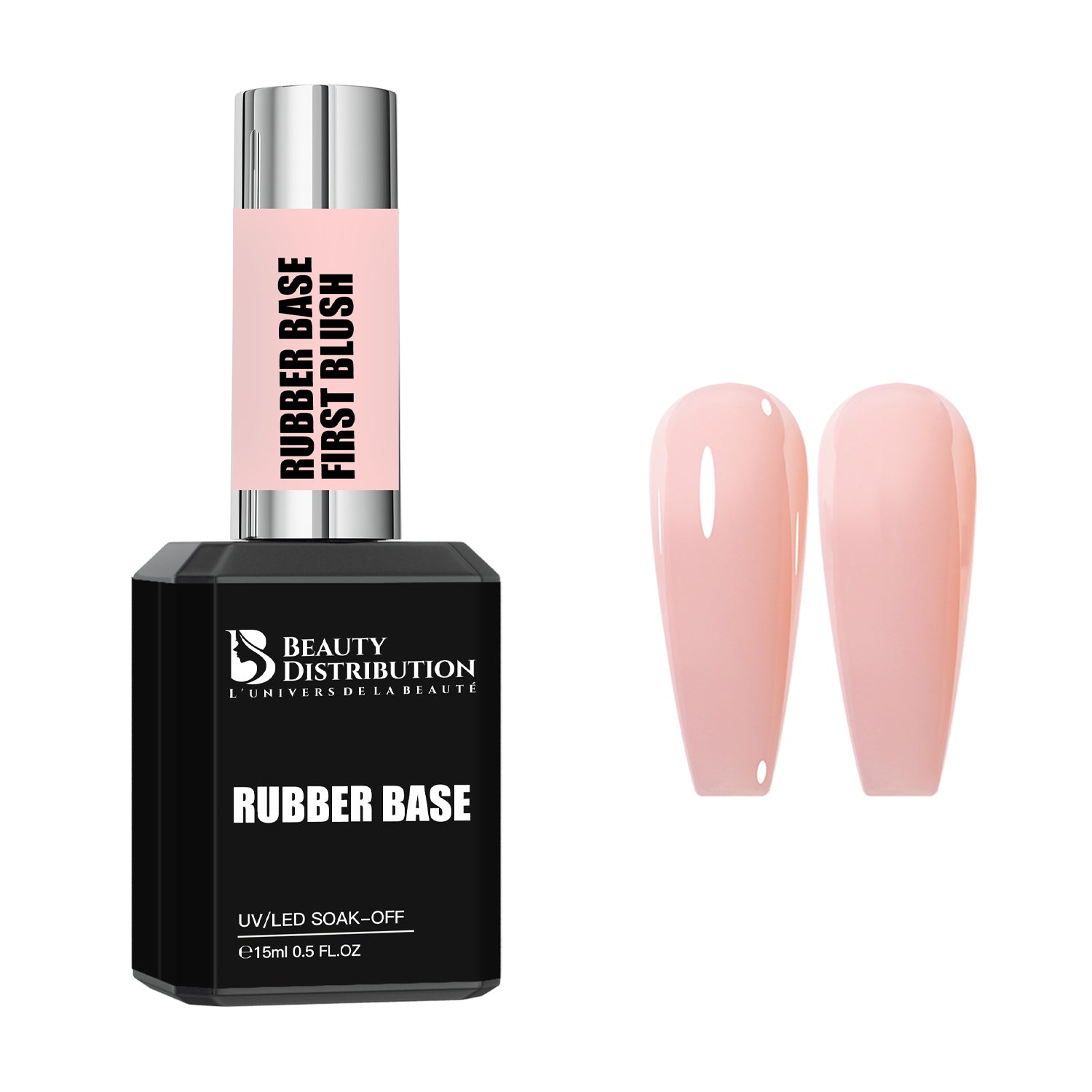 Rubber Base First Blush Beauty Distribution (15ml) : Le Renfort Haute Performance