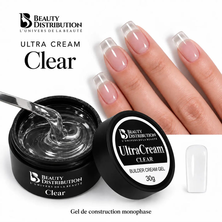 Gel monophase Ultra Cream Clear sans limage – 30 g