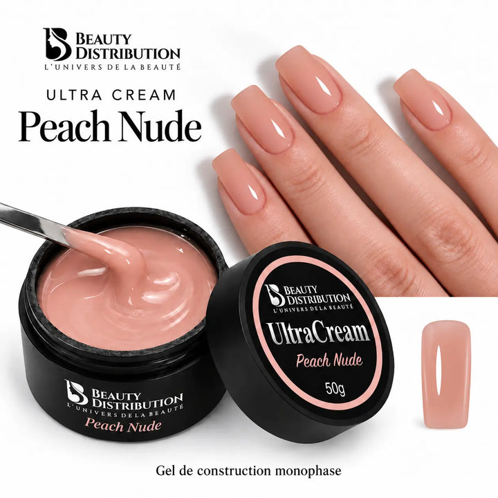 Gel de Construction Sans Limage UltraCream Peach Nude 50g