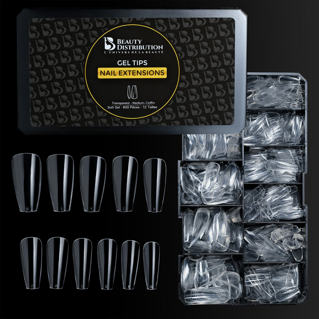 CAPSULES AMERICAINES MEDIUM COFFIN 600 PCS