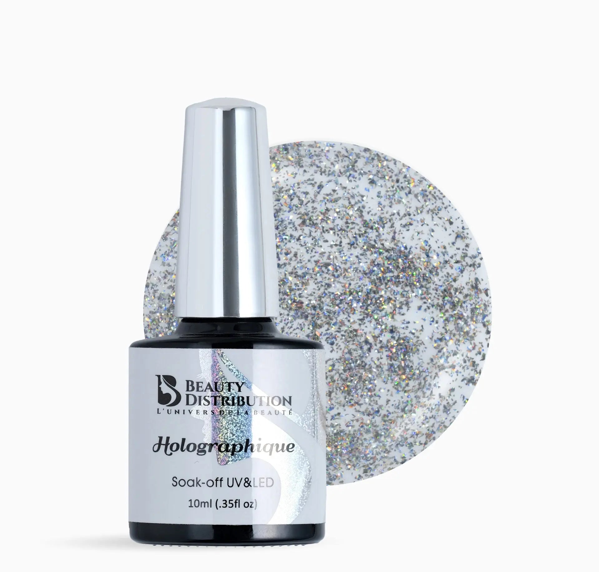 Vernis Semi-Permanent  Éclat Holographique & Prisme Arc-en-Ciel Beauty Distribution