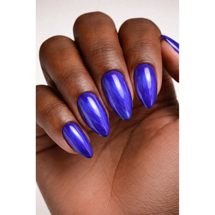 Vernis Semi-Permanent B497 – Bleu Électrique Galaxie Beauty Distribution