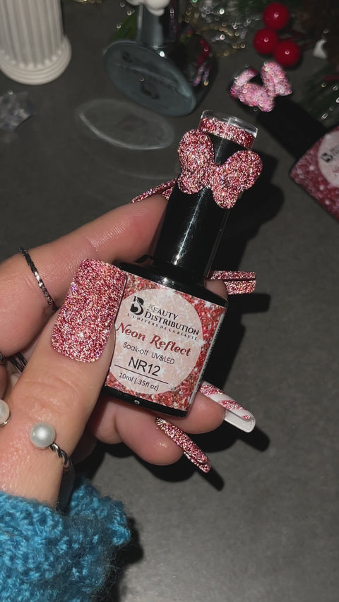 Présentation vidéo — Vernis Semi-Permanent Rouge Réfléchissant NR12