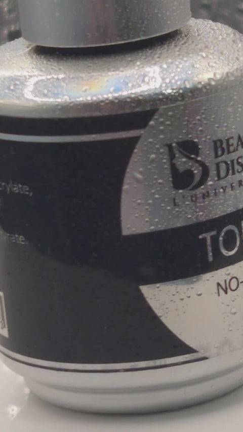 Flacon du Top Coat Ultra Brillant Sans Résidu Beauty Distribution