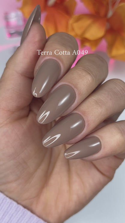 Esmalte en gel Plata Terracota A049