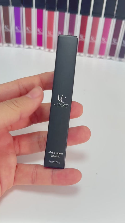 Présentation vidéo des rouges à lèvres liquides mats Beauty Distribution