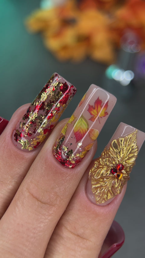 Présentation vidéo — Vernis Semi-Permanent A028 Rouge Baie Sauvage UV/LED