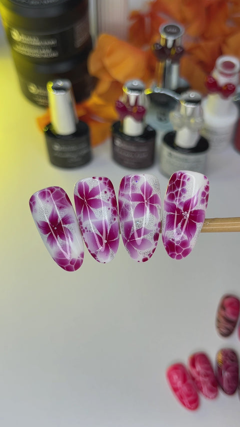 Présentation vidéo — Marbling Effect Clear (Blooming Gel) 10 ml – Effet marbré aquarelle facile